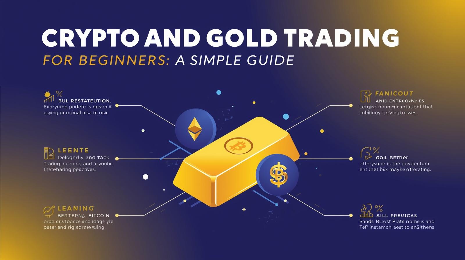 Crypto and Gold Trading for Beginners: A Simple Guide for U.S. Investors